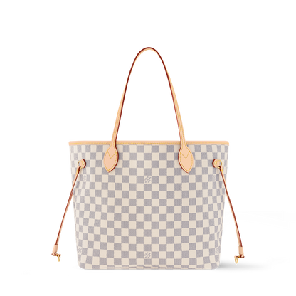 Louis Vuitton Neverfull MM Damier Azur/ Rose Ballerine