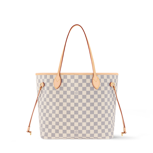 Louis Vuitton Neverfull MM Damier Azur/ Rose Ballerine
