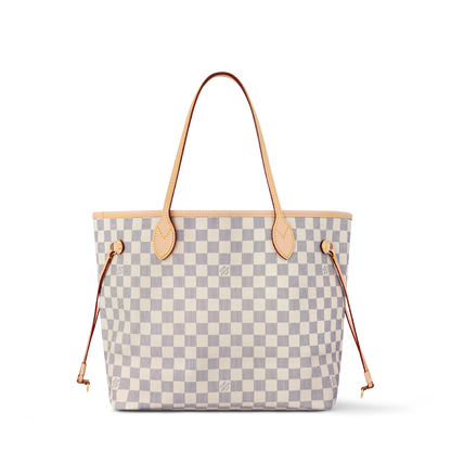 Louis Vuitton Neverfull MM Damier Azur/ Beige