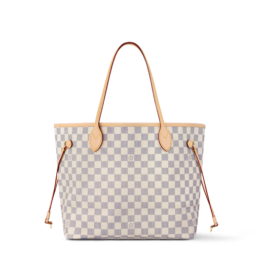 Louis Vuitton Neverfull MM Damier Azur/ Beige
