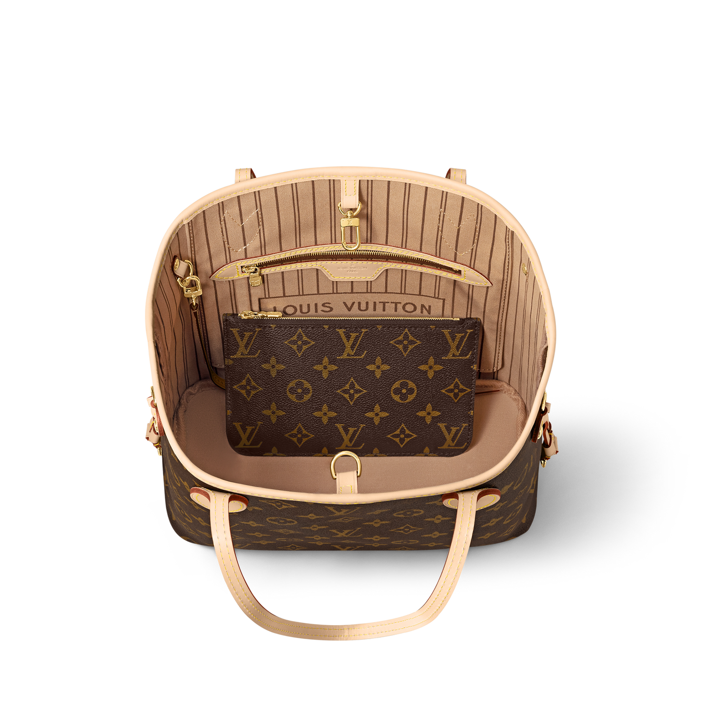 Louis Vuitton Neverfull PM Monogram/ Beige