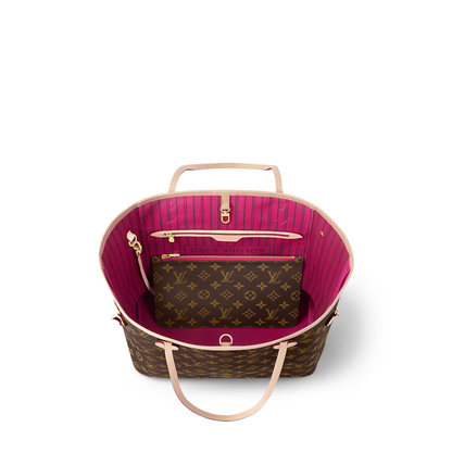 Louis Vuitton Neverfull MM Monogram/ Pivoine